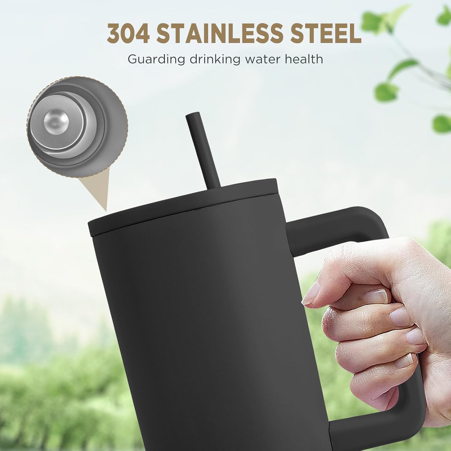Pesonalized EpicSip Hand Tumbler – Black