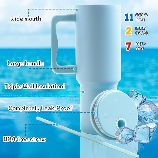 Pesonalized EpicSip Hand Tumbler – Blue