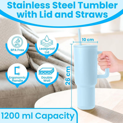 Pesonalized EpicSip Hand Tumbler – Blue