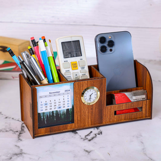 TimeDock Executive Desk Organizer