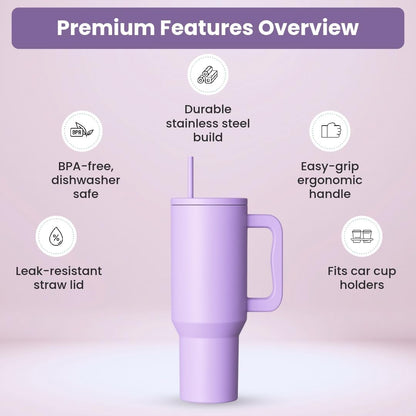 Pesonalized EpicSip Hand Tumbler – Purple